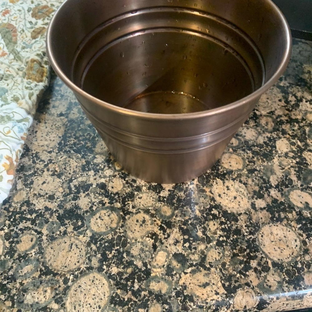 Stylish Copper Planter - Picture 3 of 5